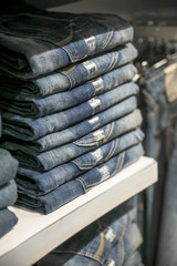 stack of bluejeans