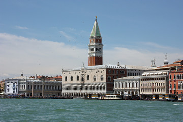 Fototapeta na wymiar Venice, St Mark's Campanile