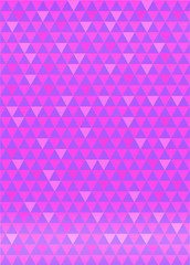Bright, purple, geometric background with triangles pattern
