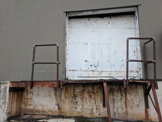 Old loading dock