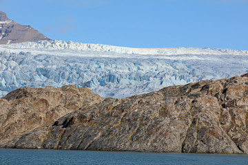 Glacier at Svalbard, Spitsbergen