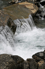 grawa-wasserfall im stubaital, detail