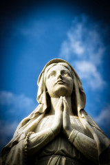 Obraz premium The Virgin Mary Praying