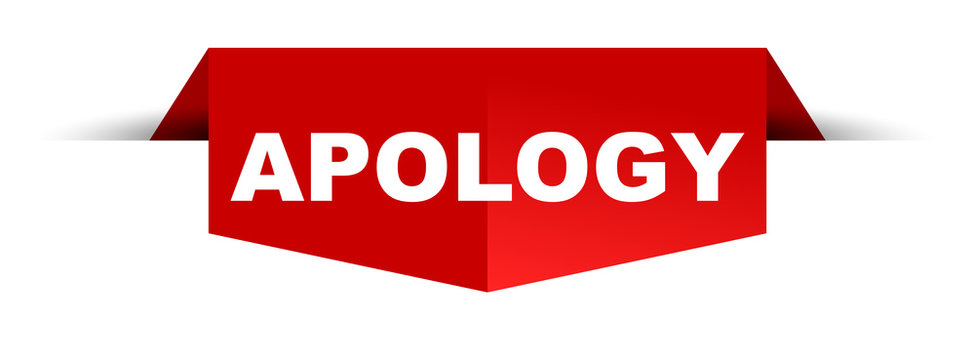 banner apology