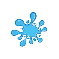 Abstract watter drops made from triangles