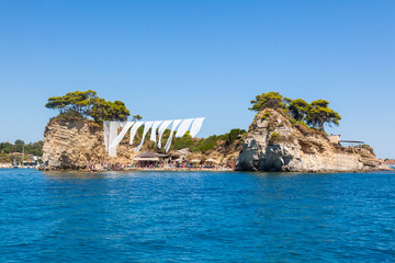 Naklejka premium Cameo Island in Zakynthos (Zante) island, in Greece