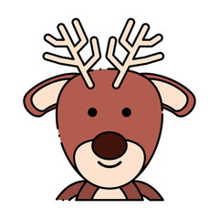 Cute deer icon