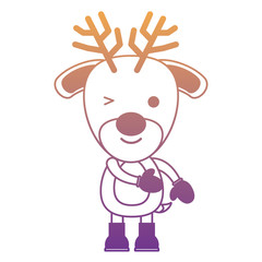 Christmas animals design.
