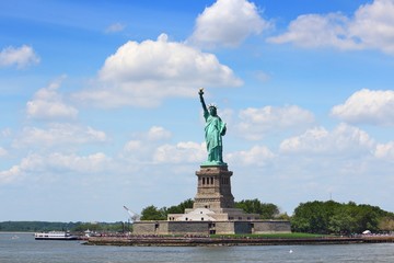 Statue of Liberty, New York City. View of Statue of Liberty.