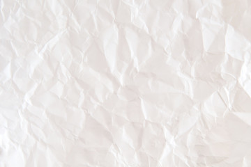 Abstract background of old paper texture,White and brown crumpled paper pattern background can be used as wallpaper or sceen saver