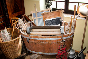 Alte Haushaltsgegenstände, Waschmaschine