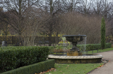Fountain. Regent's Park.