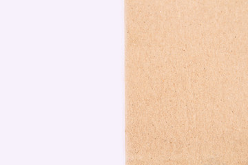 Abstract background of old paper texture,White and brown crumpled paper pattern background can be used as wallpaper or sceen saver