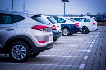 Cars Export Terminal, transport, factory industrial photo