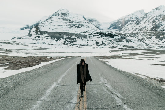 Winter woman
