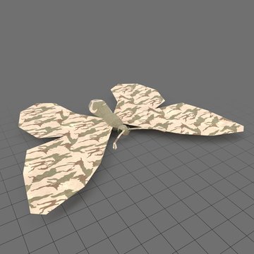 Stylized butterfly