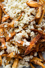 Loaded Mediterranean Street Cart Fries