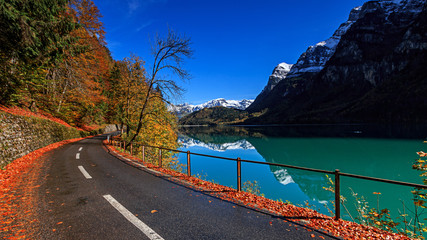 Fall in Swiss moutains