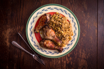 Jamaican Jerk Chicken Legs