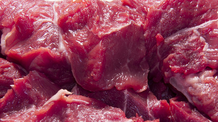 Horse raw fresh meat