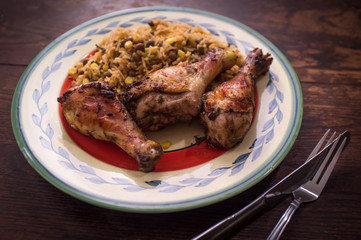 Jamaican Jerk Chicken Legs