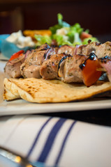 Greek Chicken Kebabs