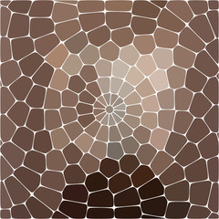 vector abstract colorful mosaic background of brown, pink and gray color.