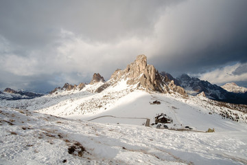 Fototapeta na wymiar Passo Giau - Dolomites - Italy