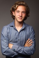 Fototapeta premium Caucasian young man