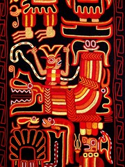 Obraz premium Textur von chinesisch asiatischer Wanddekoration