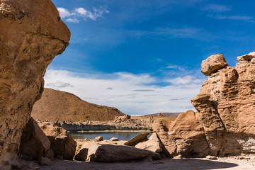 rocky Altiplano landscape