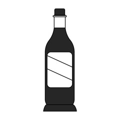 Wine bottle symbol vector illustration graphic design vector illustration graphic design