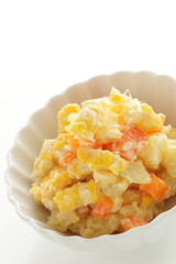 Japanese style corn and potato salad