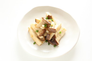Homamde Eringi mushroom sautteed