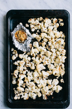 Roasted Garlic and Cauliflower