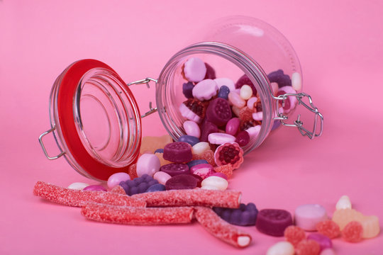  candies and jelly beans