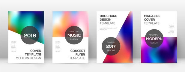 Flyer layout. Modern indelible template for Brochure, Annual Report, Magazine, Poster, Corporate Presentation, Portfolio, Flyer. Attractive colorful cover page.
