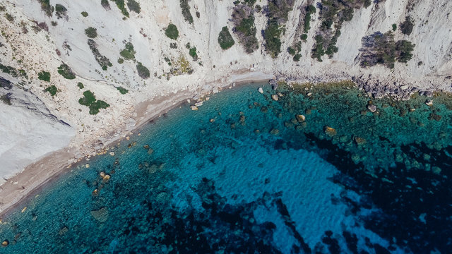 Ibiza Blue Lagoon Drone Shot