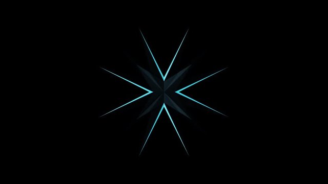 3D object oursin, 4K computer generated animation