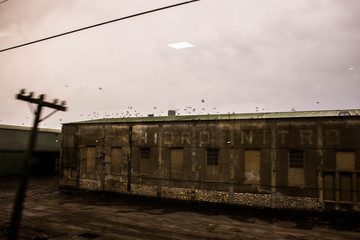 Fototapeta na wymiar Travel by train