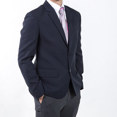 Businessman isolated on white background. concept for business