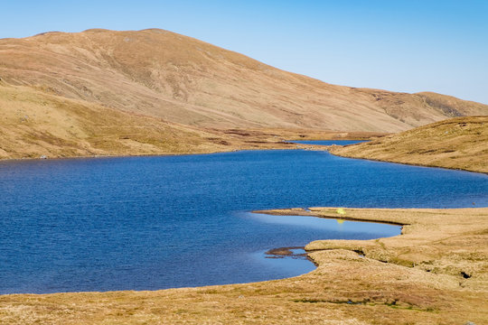 Camping On The Shores Of Lochan nan Cat