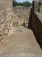 Medina Azahara, yacimiento arqueologico y ciudad palatina por Abderram&aacute;n III  en las afueras de C&oacute;rdoba, en Sierra Morena (Andalucia, Espa&ntilde;a)