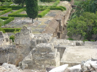 Medina Azahara, yacimiento arqueologico de C&oacute;rdoba, en Sierra Morena (Andalucia, Espa&ntilde;a)