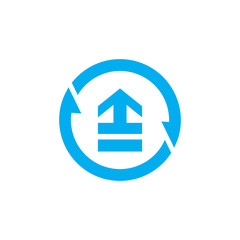 Stair Sync Logo Icon Design
