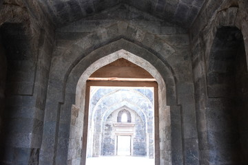 Fototapeta na wymiar Hindola Mahal, Mandu, Madhya Pradesh, India