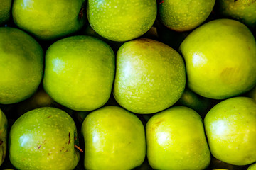Green apples. An Apple.
