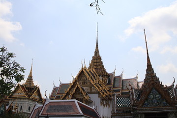 Fototapeta premium Beautiful Royal Grand Palace in Bangkok Thailand