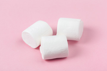 Fluffy white marshmallow