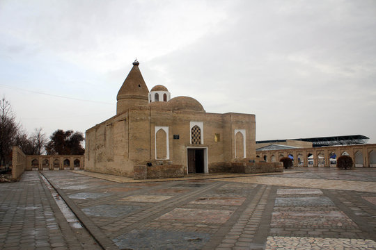 Chashma-Ayub Mausoleum view of ancient Bukhara, Uzbekistan